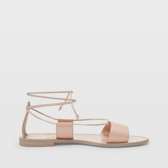 Club Monaco Cream Minimalist Sandals - Picture 2 of 6